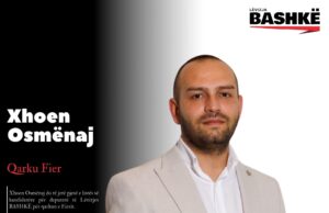 Xhoen Osmënaj, Kandidati i “Lëvizjes Bashkë” për Fierin