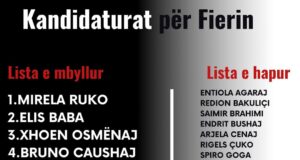 Ja cilët janë kandidatët e Lëvizjes Bashkë për qarkun e Fierit