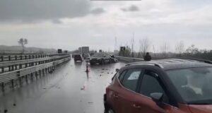 Aksident ne Bypass-in e Fierit, 7 makina te perfshira