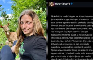 “Si Lenka Çuko” – Neomalsorja që u kandidua nga Rama reagon pas sulmeve: Disa prej jush u ka ngec sahati në komunizëm!