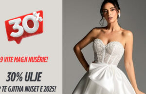9 vite elegancë dhe magji nusërie – Festoni me 30% ulje te “Ami Event” Fier