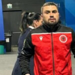 Arbëri Çerçizi duke garuar në Europianin e Peshëngritjes 2025 në Kishinau