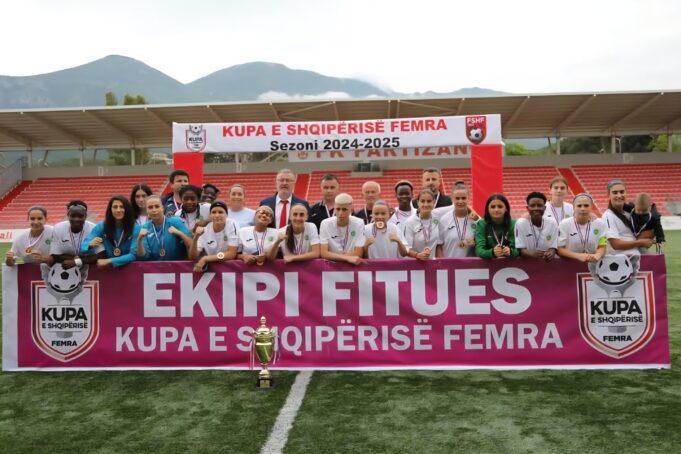 Kupa e Shqipërisë për vajza vjen në Fier/ Apolonia triumfon në finale, mund Egnatian 5-1