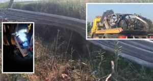 U përplas me furgonin me pasagjerë, merr flakë ‘Benzi’ në aksin Fier-Lushnjë! Tre të plagosur