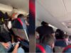 Video/ Momente paniku në ajër, 23-vjeçari shqiptar konfliktohet me stjuardesën dhe tenton të hap derën e emergjencës