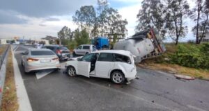 Video/ Aksident i shumëfishtë në autostradën Fier- Lushnjë, disa mjete përplasen mes tyre, 2 të plagosur
