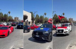 Fier/ Dashuria që bashkon trojet shqiptare: Çifti nga Kosova dhe Shqipëria martohen mes simboleve kombëtare (Video)