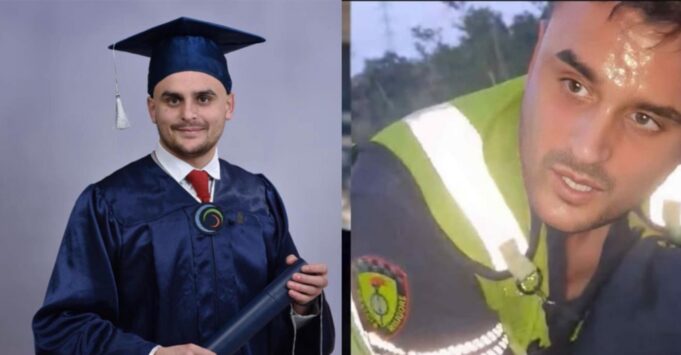 Shpëtoi 3 të aksidentuarit në Fier/ Drejtori Proda i akordon policit Klajdi Mustaj, certifikatën për shërbime të dalluara
