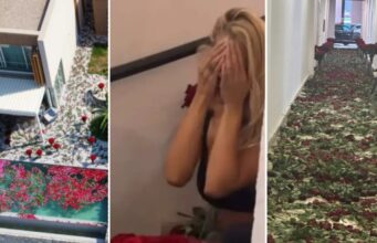 10 mijë trëndafilë për ditëlindjen e Luanës: gjest romantik apo luks i tepruar?