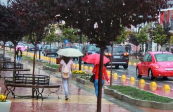 Java nis me reshje shiu dhe dëborë, parashikimi i motit për ditën e hënë