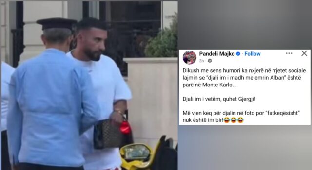 Pandeli Majko sqaron, ky nuk eshte djali im