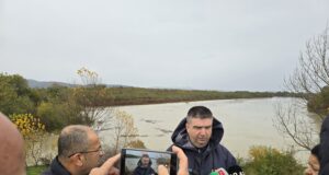 Prurjet e Vjosës në ngritje/ Subashi: Po monitorojmë situatën në mënyrë të vazhdueshme
