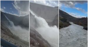 Prurjet maksimale të Lumit Devoll, hapet porta e parë e emergjencës në kaskadën e Moglicës