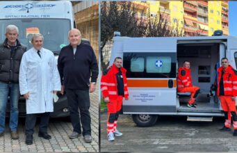 Spitali i Fierit pajiset me ambulancë të re dhuratë nga ″Croce Bianca Milano″