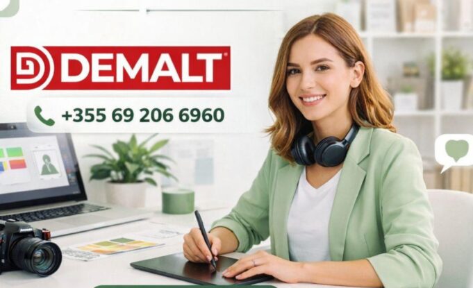 Kompania DEMALT shpall pozicion të lirë për Graphic Designer & Content Creator