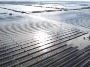 Përmbytet parku fotovoltaik i Karavastasë, stakohet centrali (Video)