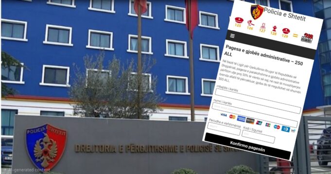 “Keni një gjobë pa paguar” – Policia apel qytetarëve: Kini kujdes nga këto faqe mashtruese