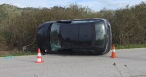 Aksident në aksin Fier-Libofshë, përmbyset makina, plagoset shoferja