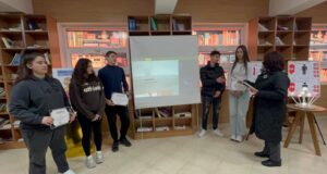 Nxënësit e Gjimnazit Janaq Kilica prezantojnë krijimet e tyre në Festivalin e Shkencave