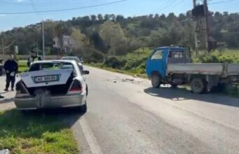 Aksident i rëndë në aksin e vjetër Fier-Lushnje, dy të lënduar