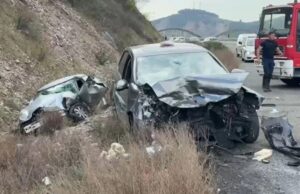 Aksident i rëndë në Rrugën e Kombit, 4 të lënduar