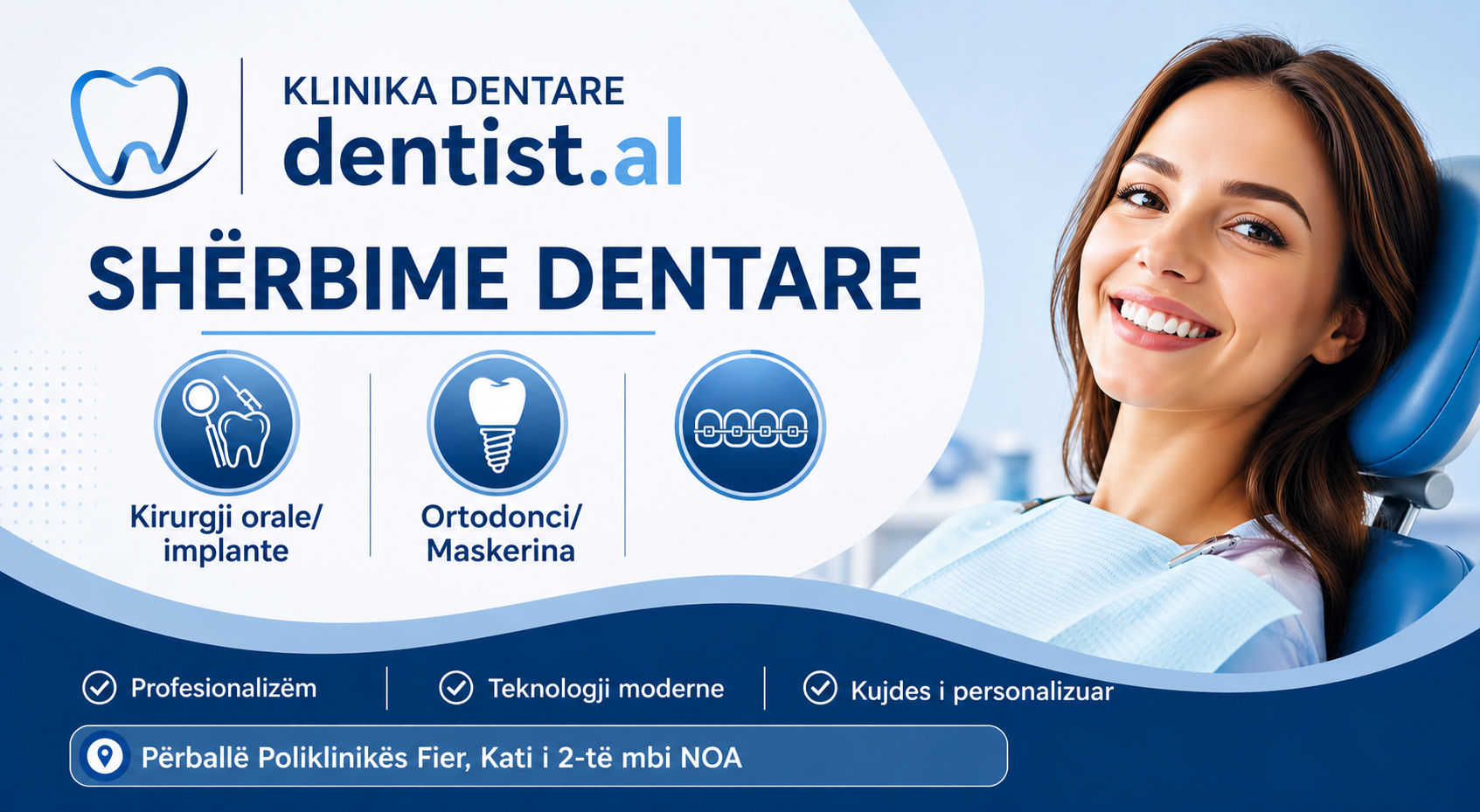 Dentist.al Banner