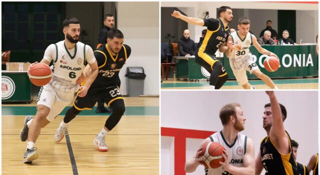 Basketboll/ Sot në Fier, Apolonia – Besëlidhja dhe Fieri Basket – Partizani