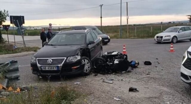 Aksident në aksin Lushnjë – Fier, i riu në gjendje të rëndë