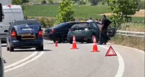Aksidenti i pesëfishtë në autostradën Levan-Tepelenë, 3 të lënduar