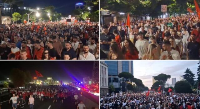 Sot protesta e 16-të, mijëra qytetarë kërkojnë largimin e kryeministrit: Rama jep dorëheqjen