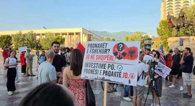 Një muaj nga nisja e protestës, 5 eurodeputetë të pranishëm, të ardhur nga Gjermania, Holanda dhe Italia
