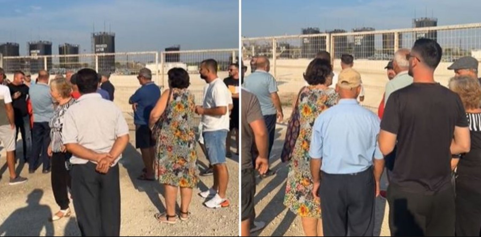 Tensione në protestën tek fusha naftëmbajtëse Patos-Marinëz, banorët hyjnë në ambientet e “Bankers Petroleum”