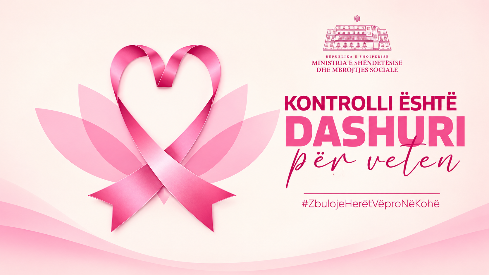 “Kontrolli është dashuri për veten”, nis Tetori Rozë, muaji i ndërgjegjësimit për kancerin e gjirit